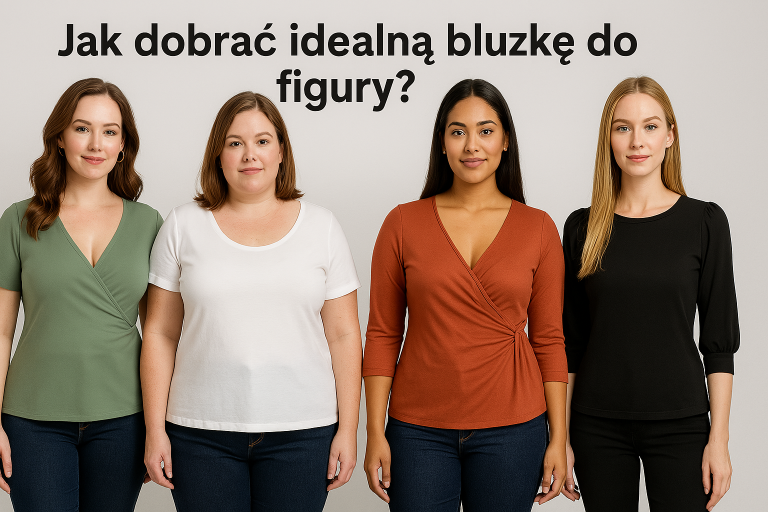 Jak dobrać idealną bluzkę do figury?