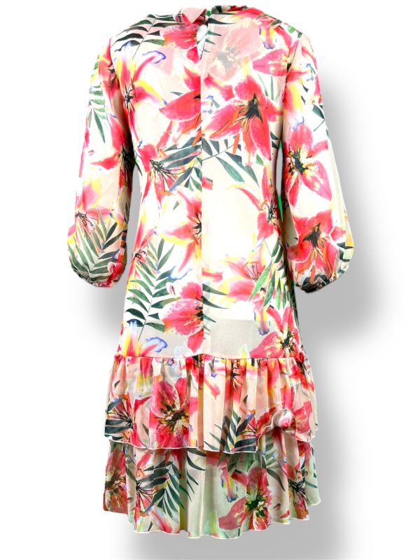 Sukienka FALBANA podwójna