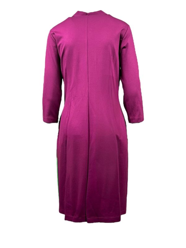 Sukienka OŁÓWKOWA z kołnierzykiem