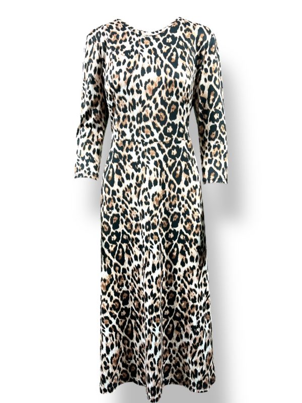 Sukienka PROSTA panterka