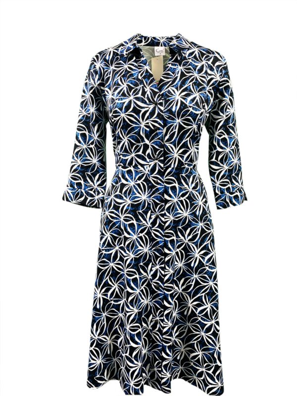 Sukienka SZMIZJERKA granat