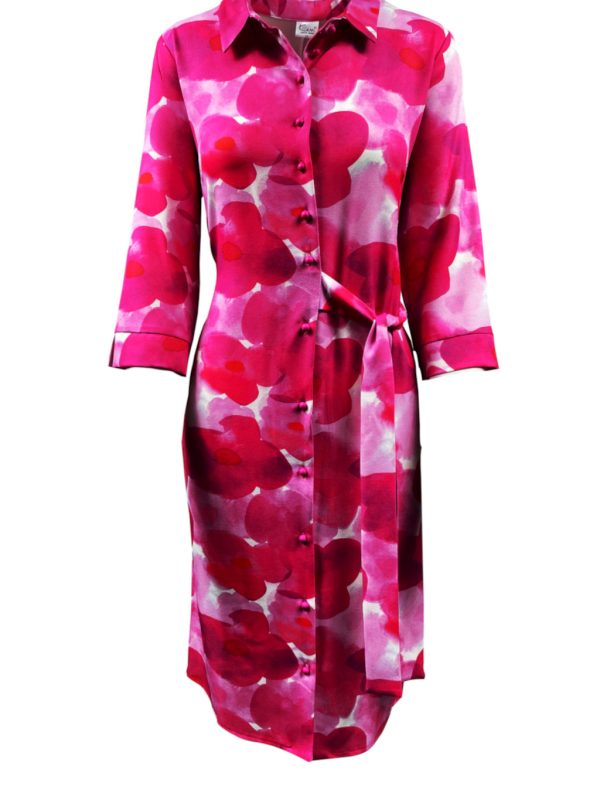 Sukienka SZMIZJERKA wiązana na boku