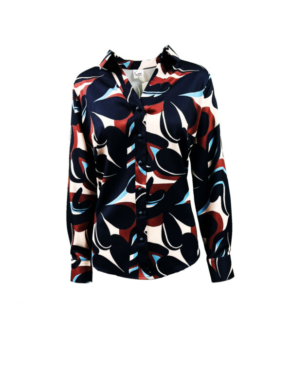 Bluzka damska KOSZULOWA – długi rękaw