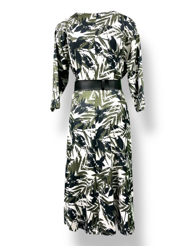 Sukienka damska SZMIZJERKA w serek – kolorowa (pasek czarny osobno)