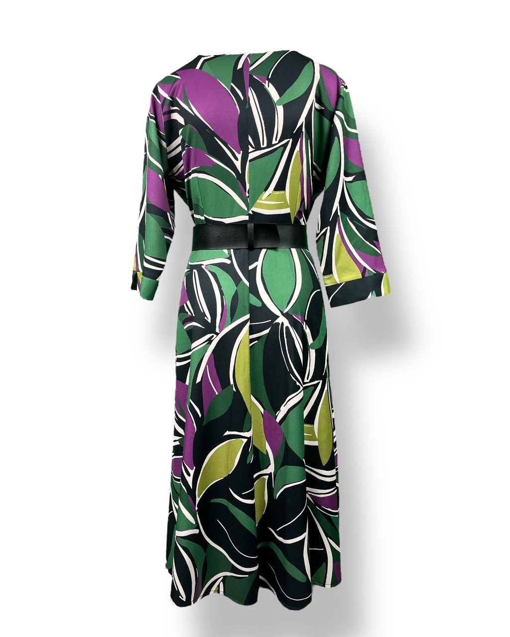 Sukienka damska SZMIZJERKA w serek – kolorowa (pasek czarny osobno)