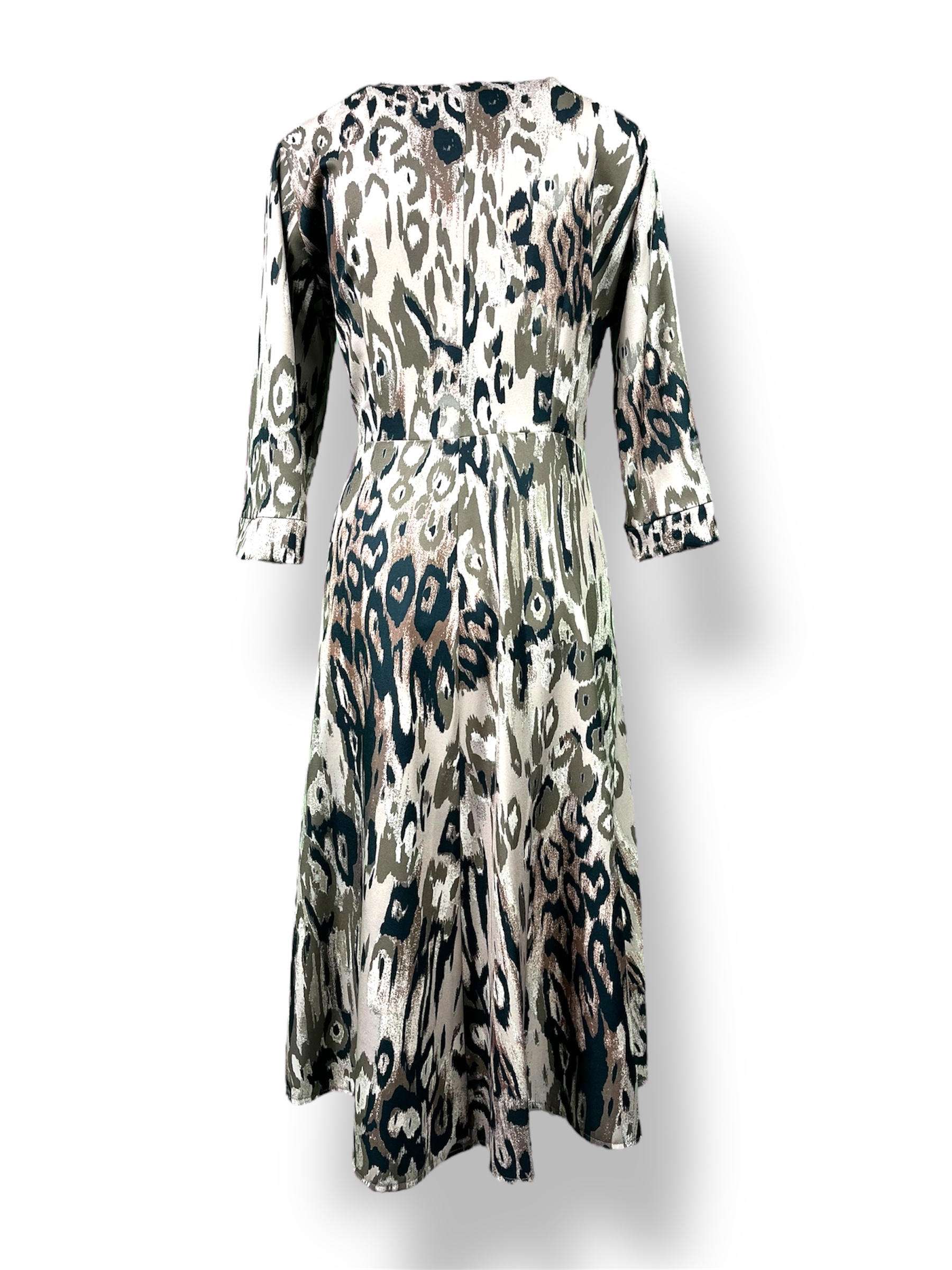 Sukienka damska SZMIZJERKA w serek – kolorowa